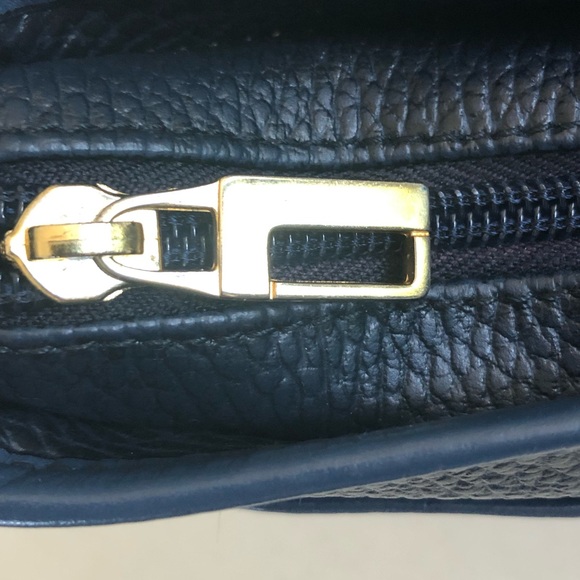 Lancel Paris Vintage Leather Shoulder Bag EUC Authentic Made in Italy ~1994 - Picture 8 of 13